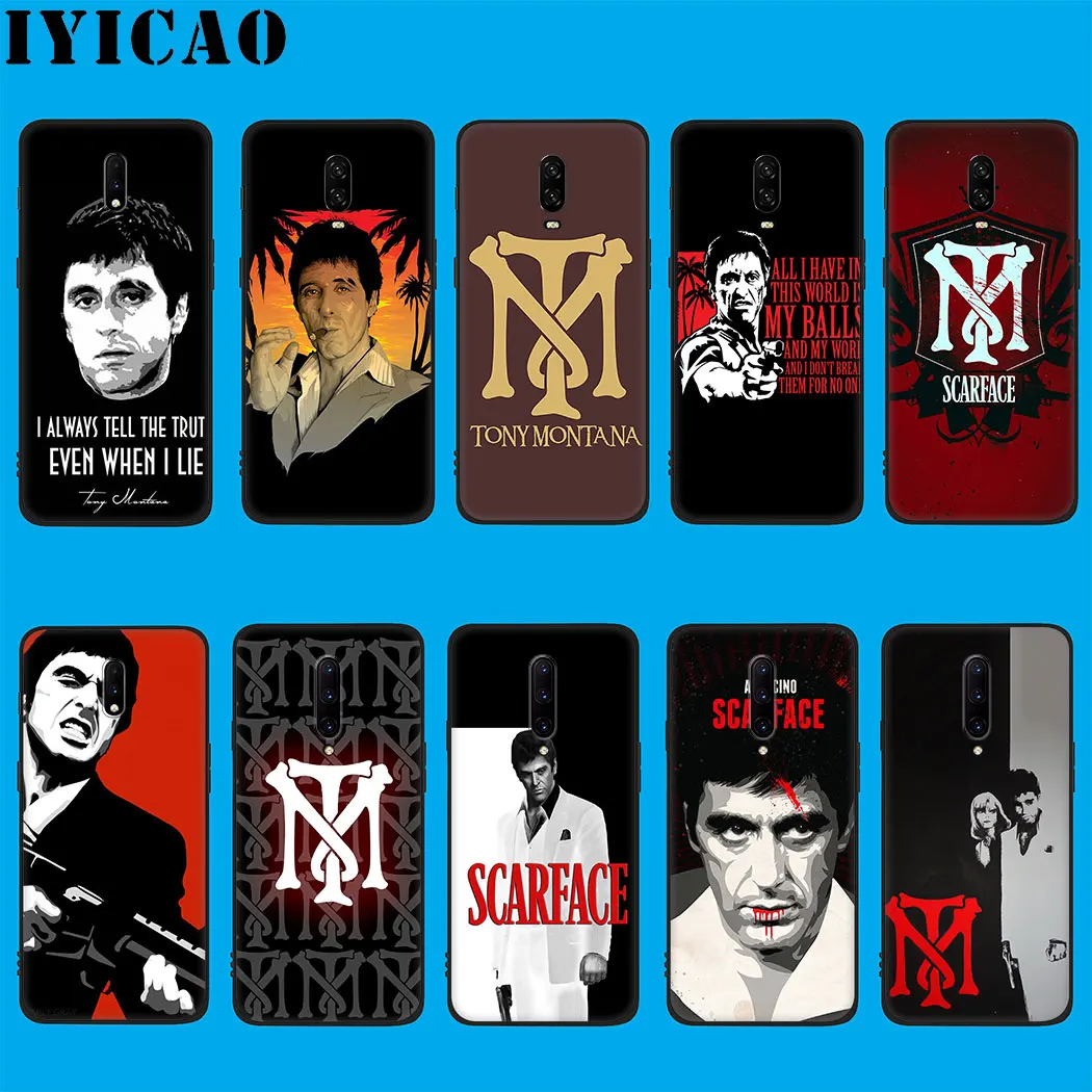 Мягкий силиконовый чехол Scarface Тони Монтана для oneplus 5 5t 6 6t 7 Pro | Мобильные телефоны