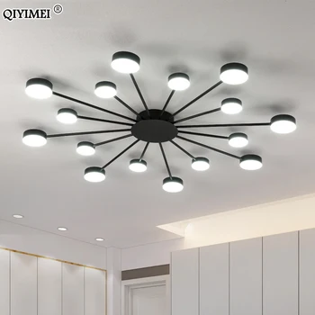 

Modern LED Chandelier Lights For Living Room Bedroom Kitchern Creative Home Indoor Lighting Fixtures Free Shipping AC 90-260V