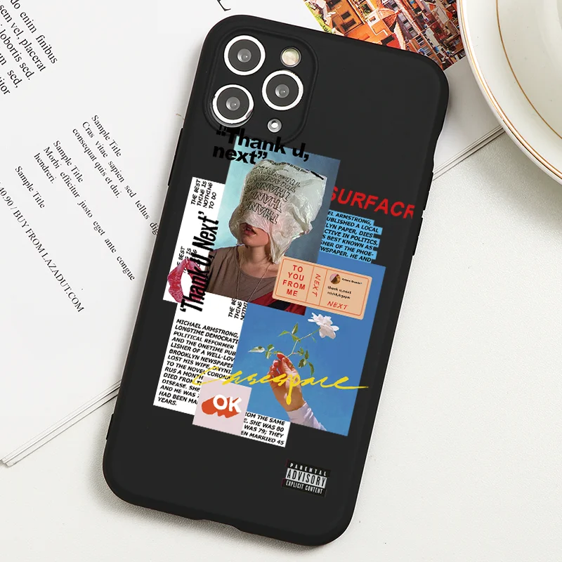 Роскошный мягкий чехол с наклейками для Huawei P40 Lite P30 P20 Mate 20 30 P Smart Y6 Y7 Y9 Prime 2019 Honor Pro 8X