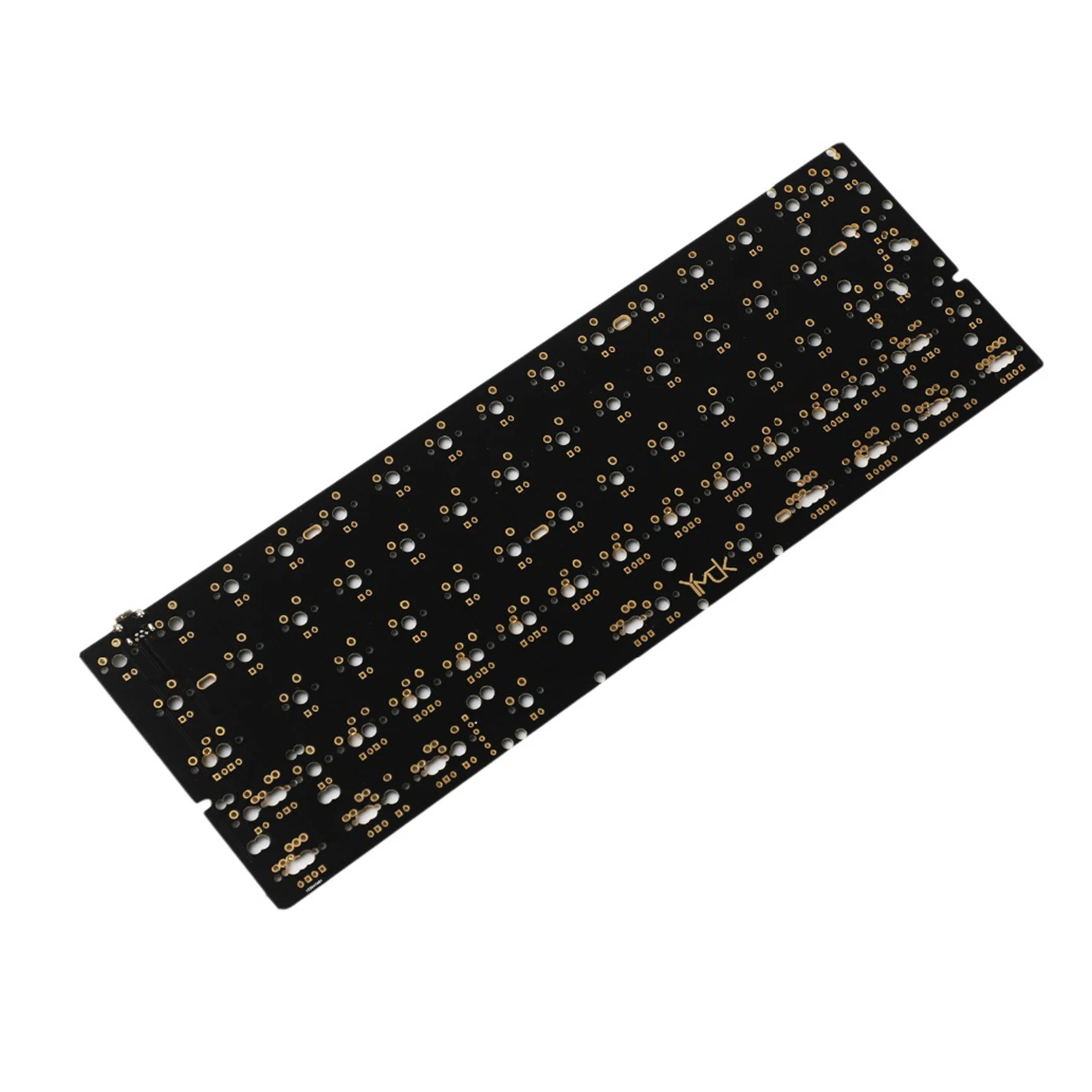 Programável Completo Underglow Pcb Placa Estabilizadores Kit Rgb Led 60 61 64 Qmk 2u 2.25u Placa para Teclado Mecânico Gh60 Dz60