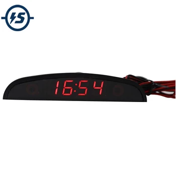 

RTC RX8025T Electronic Clock Display Module 4Bit Red LED Thermometer Voltmeter Real Time Clock