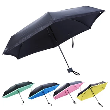 

Mini Pocket Folding Compact Anti UV Sun Rain Umbrella Travel Portable Parasol