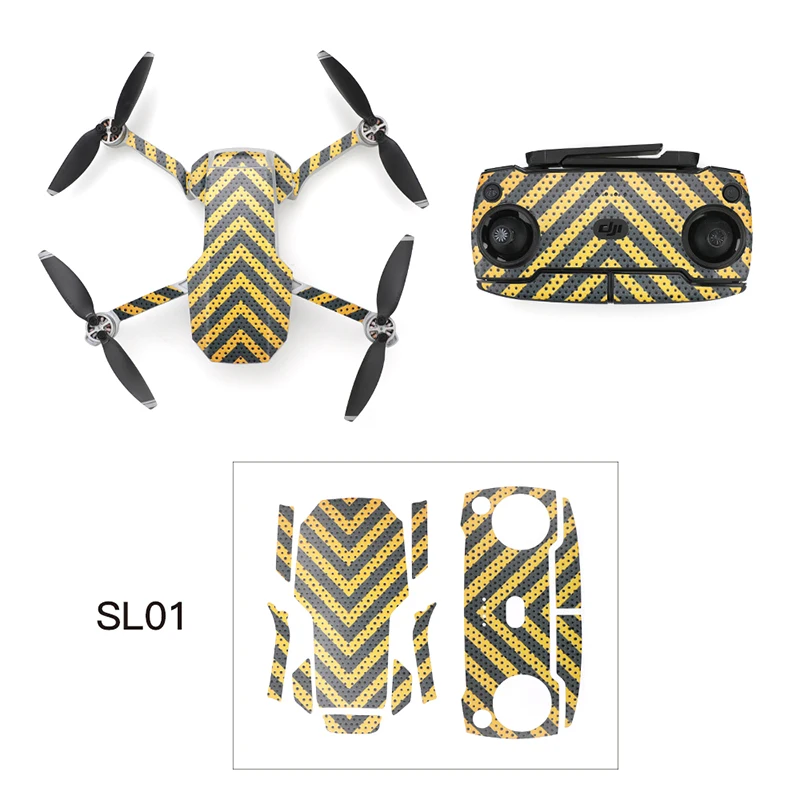 Promo AFA drone Sticker body & Remote control sticker Decals Skin for dji mavic mini drone Accessories 