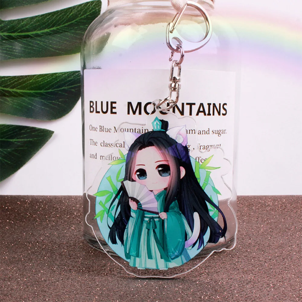 

New Arrive Anime Mo Dao Zu Shi Keychain Cosplay Accessories The Founder of Diabolism Grandmaster of Demonic Cultivation Keyring