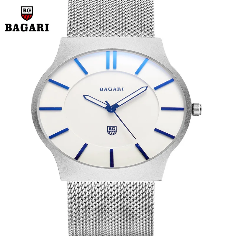 

Watch Watch Fashion Simple Watch Men Ultra-Thin Movement Waterproof Mesh Belt Watch