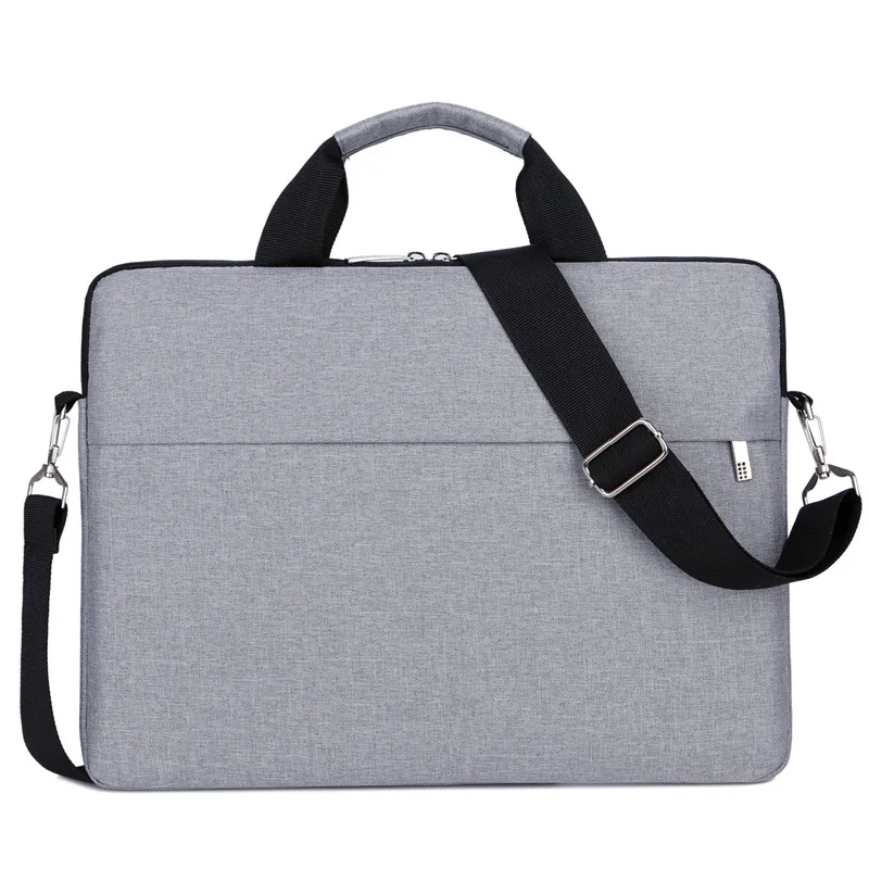 

Portable computer bag logo customized inner bag 14 inch 15.6 inch ultra-thin notebook single shoulder bag gift briefcase