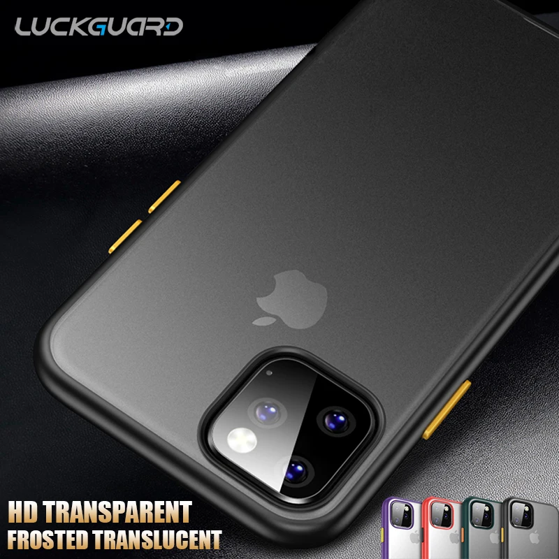 

For iPhone 11 Pro Max Case Transparent Luxury Anti Fngerprint Matte Ultra thin Fundas Cover For iPhone 11 Pro iPhone11 Pro Coque