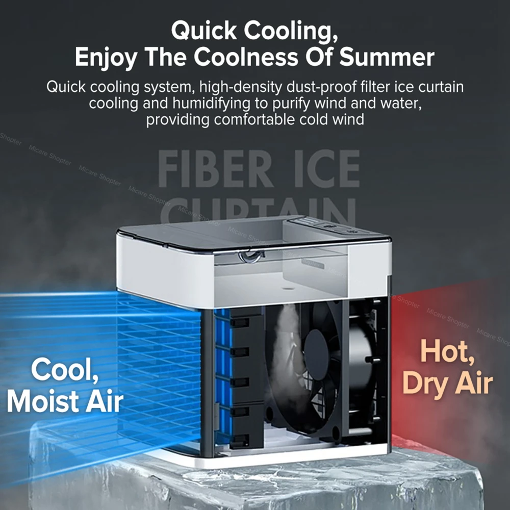 dry ice portable air conditioner