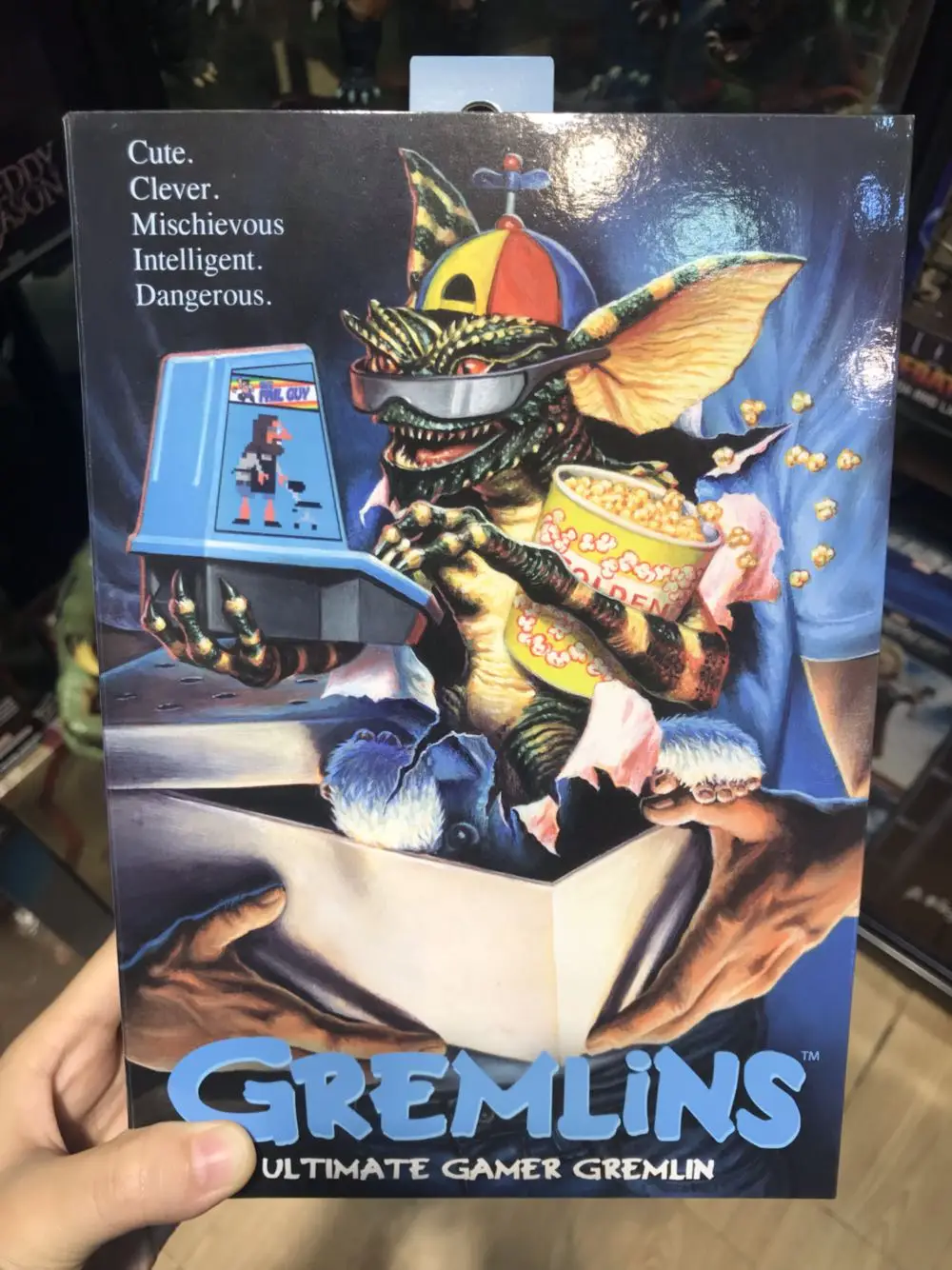 NECA Gremlins конечная полоса фильм Gremlins мигающие вечерние Gremlin Грета фигурка модель игрушки оригинальная коллекция