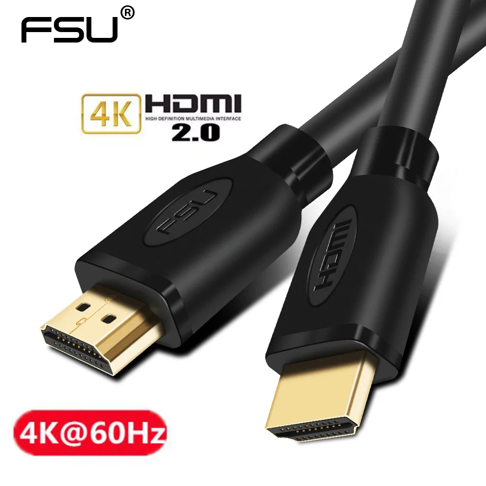 Кабель HDMI 4K/60Hz кабель разветвитель 2 0 аудиокабель переключатель для ТВ приставки