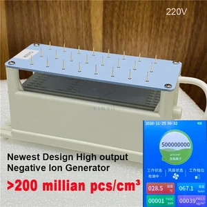 Ионный генератор отрицательных ионов IFD, игольчатый разряд переменного тока 220 в 110 В, высокопроизводительный прочный ионизатор воздуха для домашних зеленых деталей очистителя воздуха Компактный генератор отрицатель - изображение