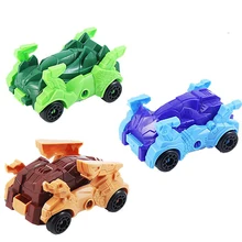Self-assembled Deformable Dinosaur Toy Car Puzzle Assembled Foldable Dinosaur Model Twisted Toy Toy Food Candy Giveaway Gift