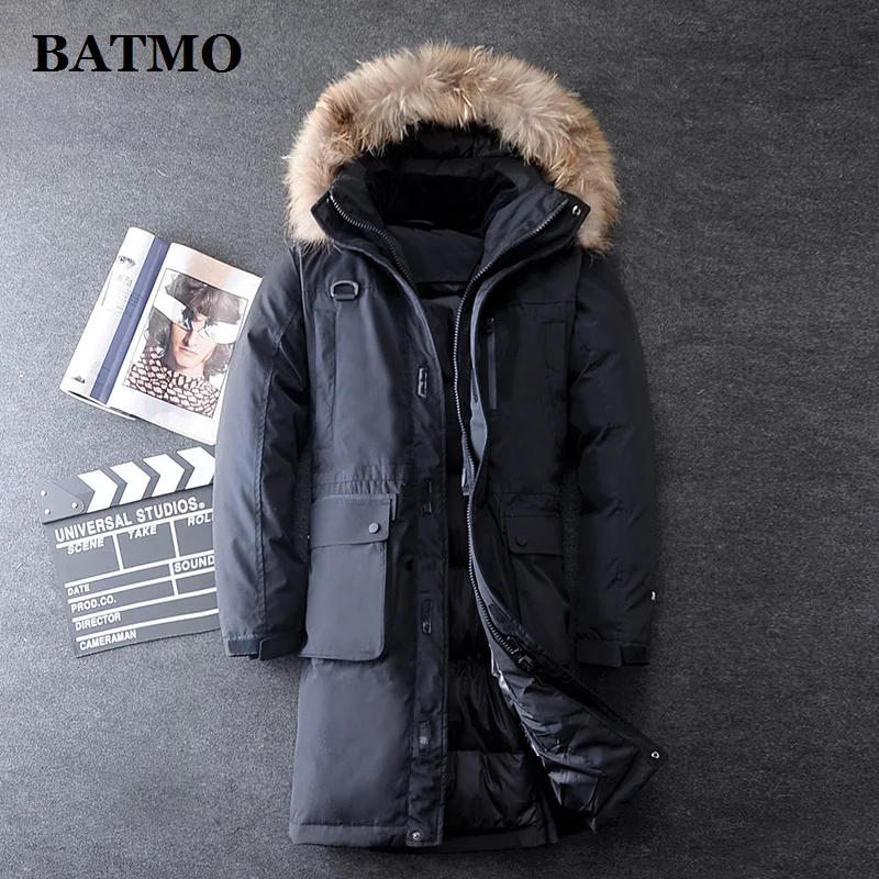 BATMO 2019 Новое поступление зимние высококачественные толстые мужские куртки с