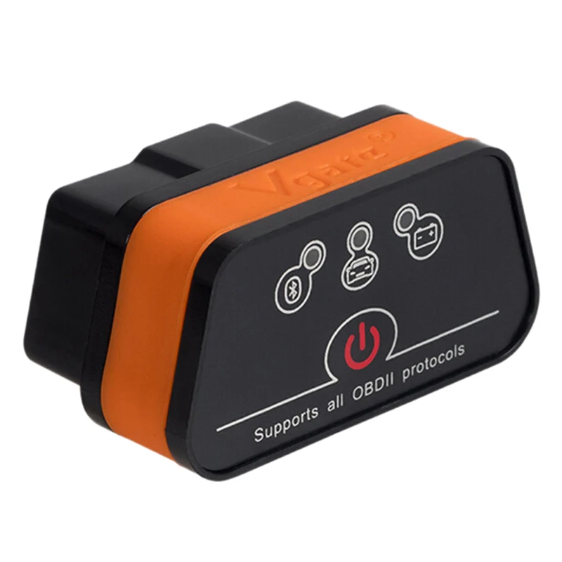 Инструмент для считывания кода автомобиля 2 ELM327 Bluetooth V3.0 OBD2 автомобильный диагностический сканер