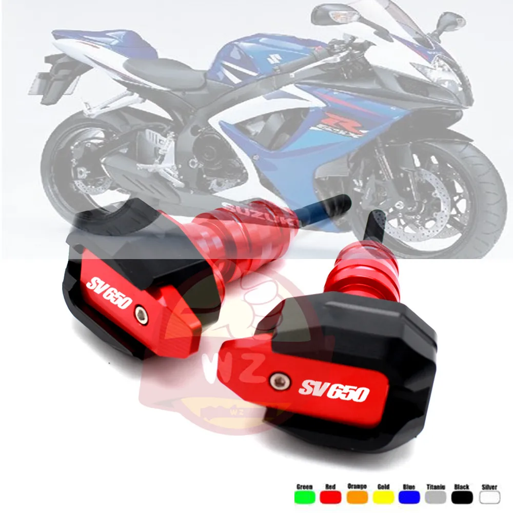 

For SUZUKI SV650 SV 650 1999-2019 2018 2017 Motorcycle Falling Protection Frame Slider Fairing Guard Anti Crash Pad Prote
