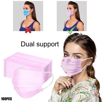 

In stock ! High Quality Disposable Three-layer Protective Mask Three-dimensional Double Support Mask Fast Delivery! Wholesale