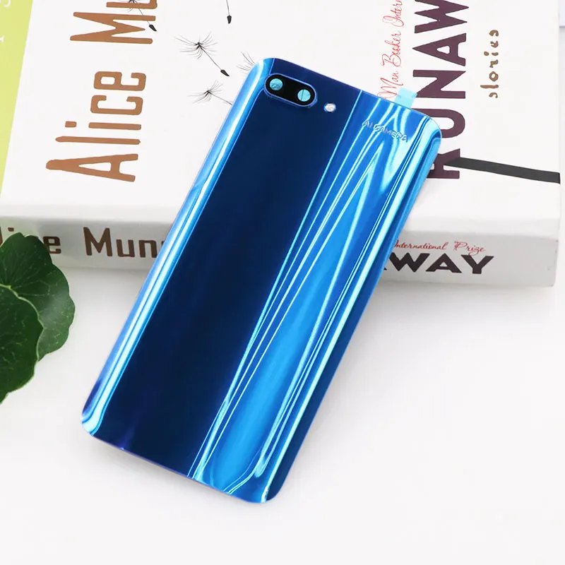 Для huawei Honor 10 чехол со стеклянной батареей с объективом камеры Замена тонкий защитный чехол для батареи для huawei Honor 10