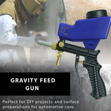 Портативный гравитационный Пескоструйный пистолет Пескоструйный домашний DIY пневматический Пескоструйный набор ржавчины устройство пескоструйная машина