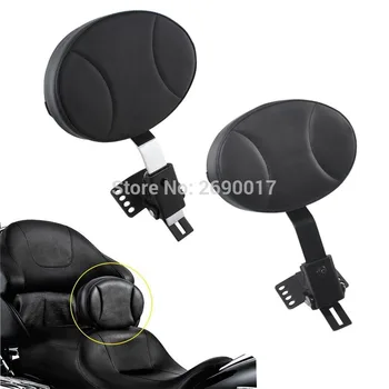 

Plug-In Driver Rider Backrest Set Fits For Harley Touring Glide FLTR FLHT FLH 97-16 New