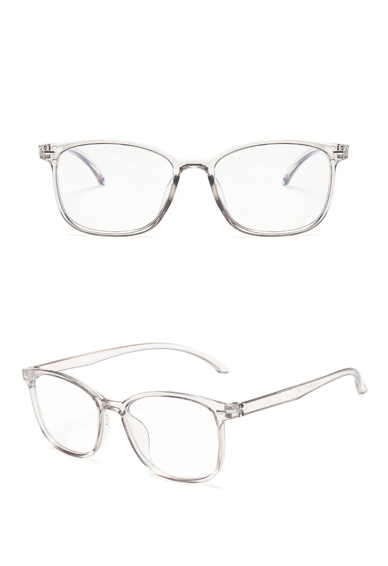Модные женские прямоугольные очки оправа мужские черные очки оправа винтажные Квадратные прозрачные линзы очки Оптические очки оправа Gafas