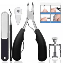5 шт. инструмент для восстановления вросших пальцев ног кусачки для ногтей Триммер кусачки для маникюра вросшие ногти кутикулы ножницы инструмент для ногтей LJ17