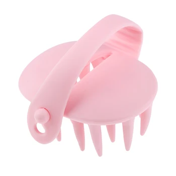 

1PC Silicone Shampoo Scalp Bath Body Wash Hair Massage Massager Brush Comb