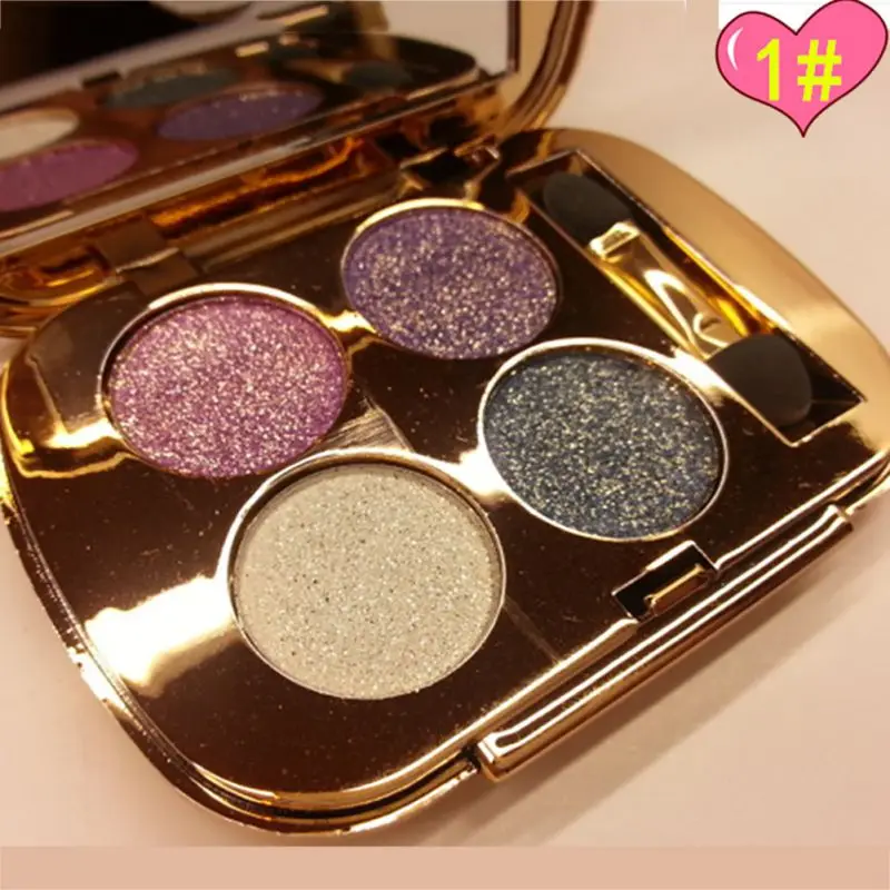 1 Палитра теней для макияжа матовые Smoky Eyes глаза, тени, голые цветные Косметические профессиональные блестящие тени для век Лидер продаж - Цвет: 1