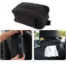 Заднее сиденье автомобиля Противоскользящий регулируемый ремень держатель для салфеток невидимая молния хранения