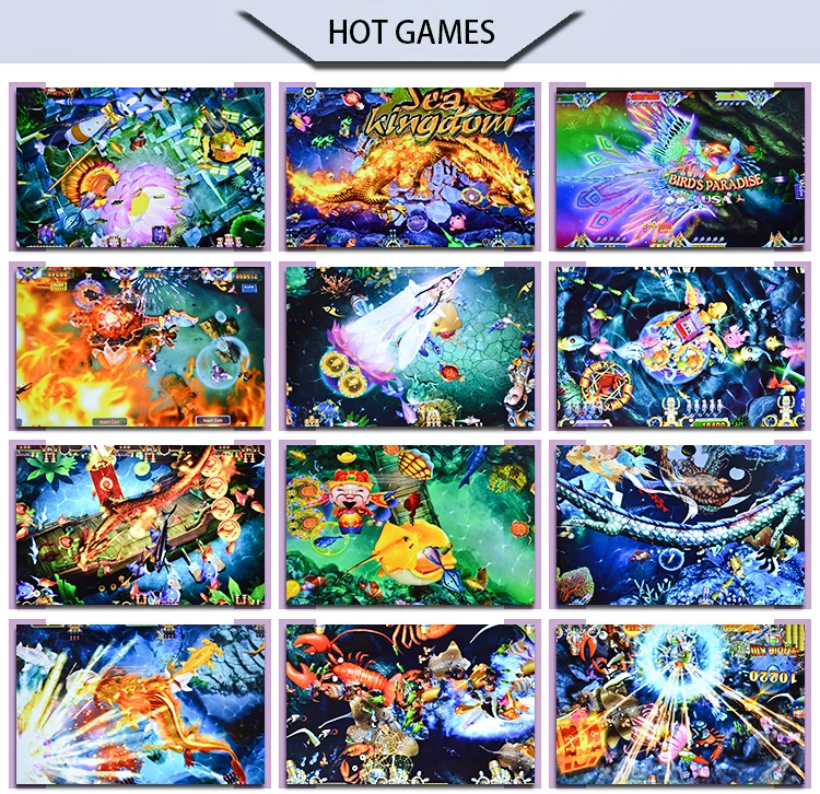 8 Adults Play Fish IGS Video Games Gambling Table High Profit Casino Arcade Shooting Fish Game Machine (4)