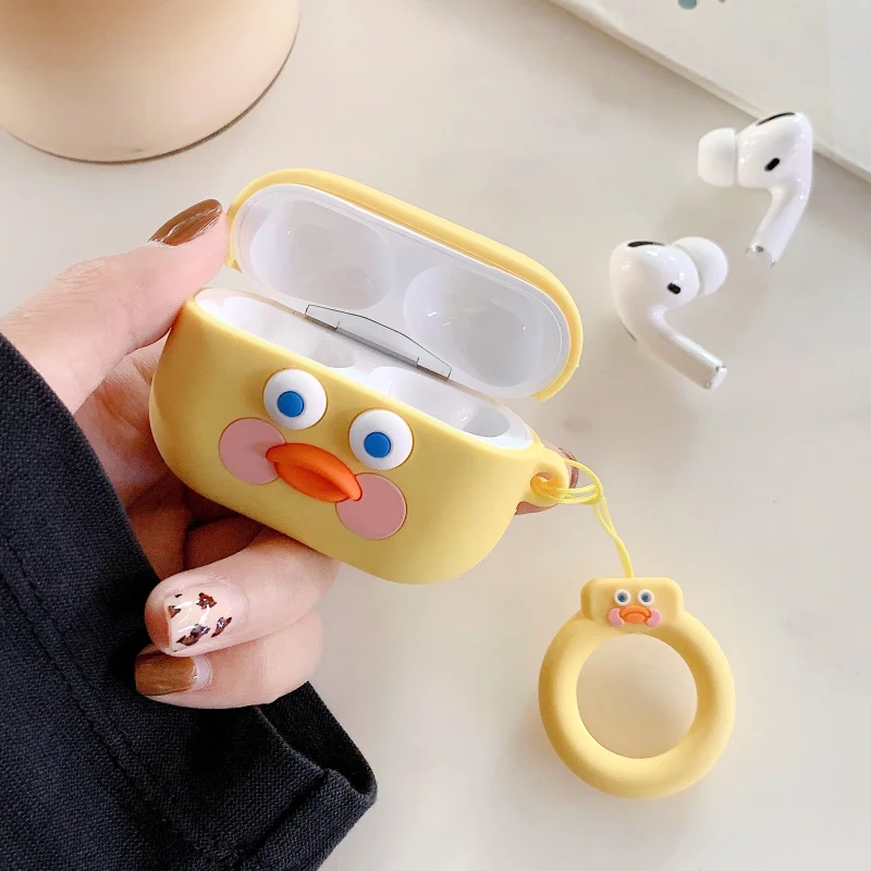 Style 2 Милый чехол для Airpods Pro, беспроводной чехол с Bluetooth для apple airpod Pro 3, силиконовый чехол, чехол для Air Pods pro, Fundas Capa Coque - Цвет: Style 2