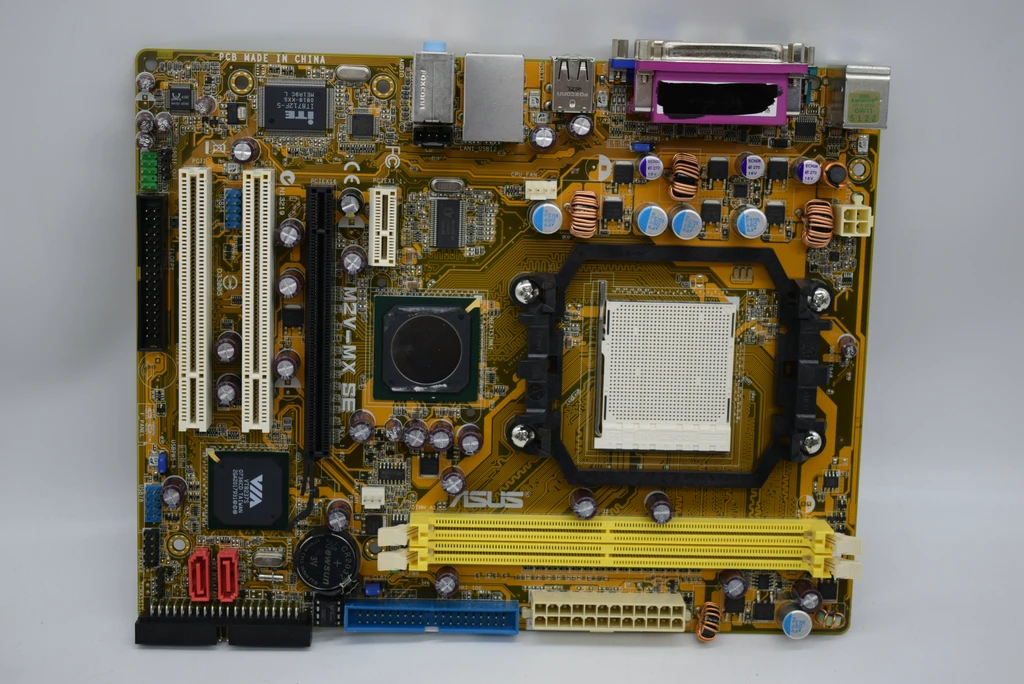 Для ASUS M2V-MX SE AM2 DDR2 оригинальная б/у материнская плата