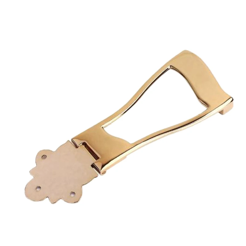 

Golden Plum Jazz Bridge Guitar Tailpiece Prime Durable Metal Tail Guitar Parts Bridge Bass Guitar Bridge