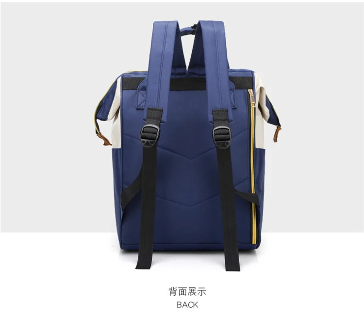 Cross Border Hand Backpack Casual Women's New Style Nursing Large-Volume MOTHER'S Bag Multi-functional Light Diaper Bag