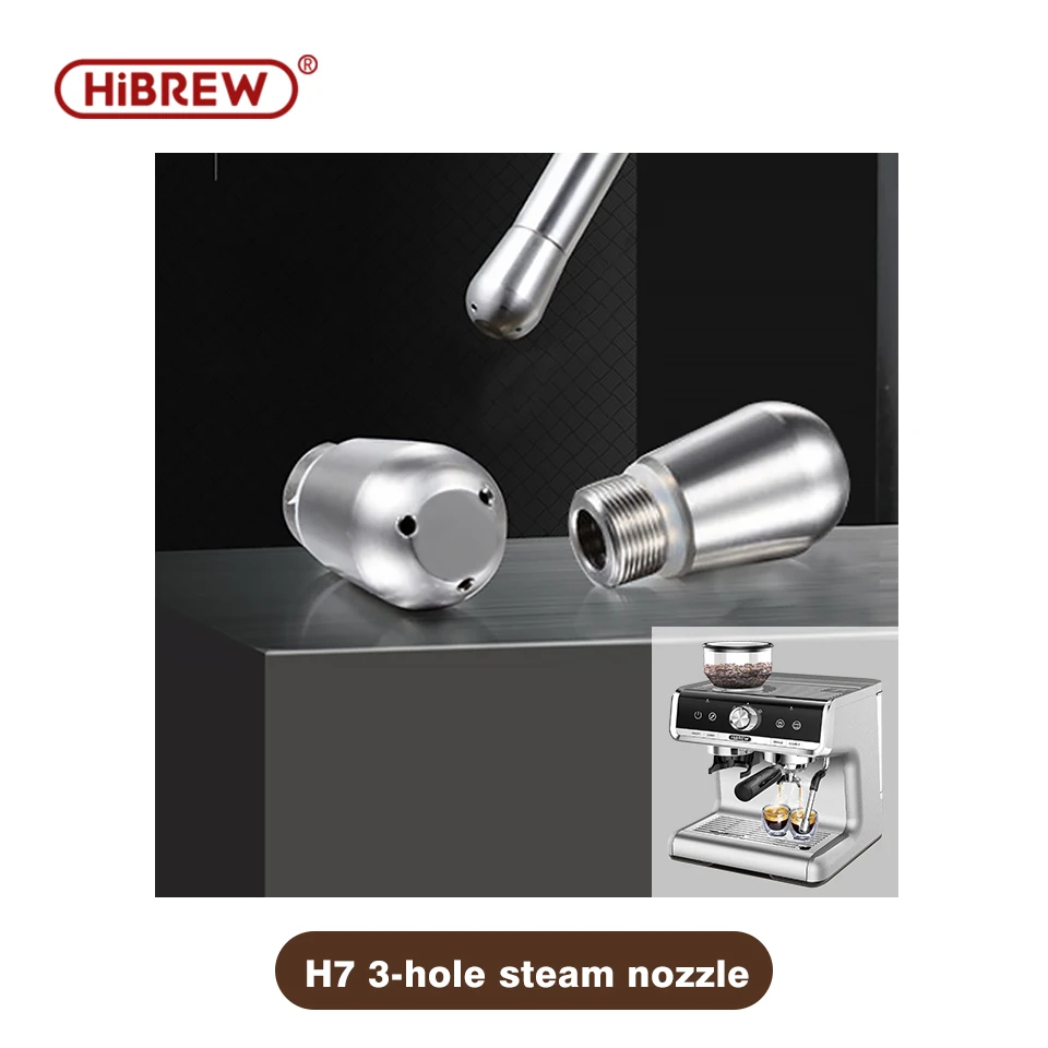 HiBREW H7 Coffee Bean Hopper & H7 3-hole steam nozzle & H1/H1A/H2/H2A/H3/H7  water tank  link