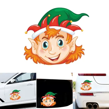 

Hot Cute Car Stickers Window Glass Decal Christmas Decoration Stickers 2019