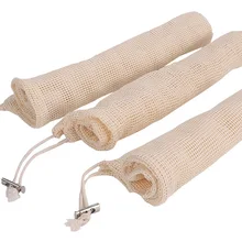 Vogvigo сетчатые мешки для фруктов, эко-хлопок, хозяйственная сумка, Вегета, многоразовые сетчатые сумки для хранения, моющиеся, кухонные, домашние, на шнурке