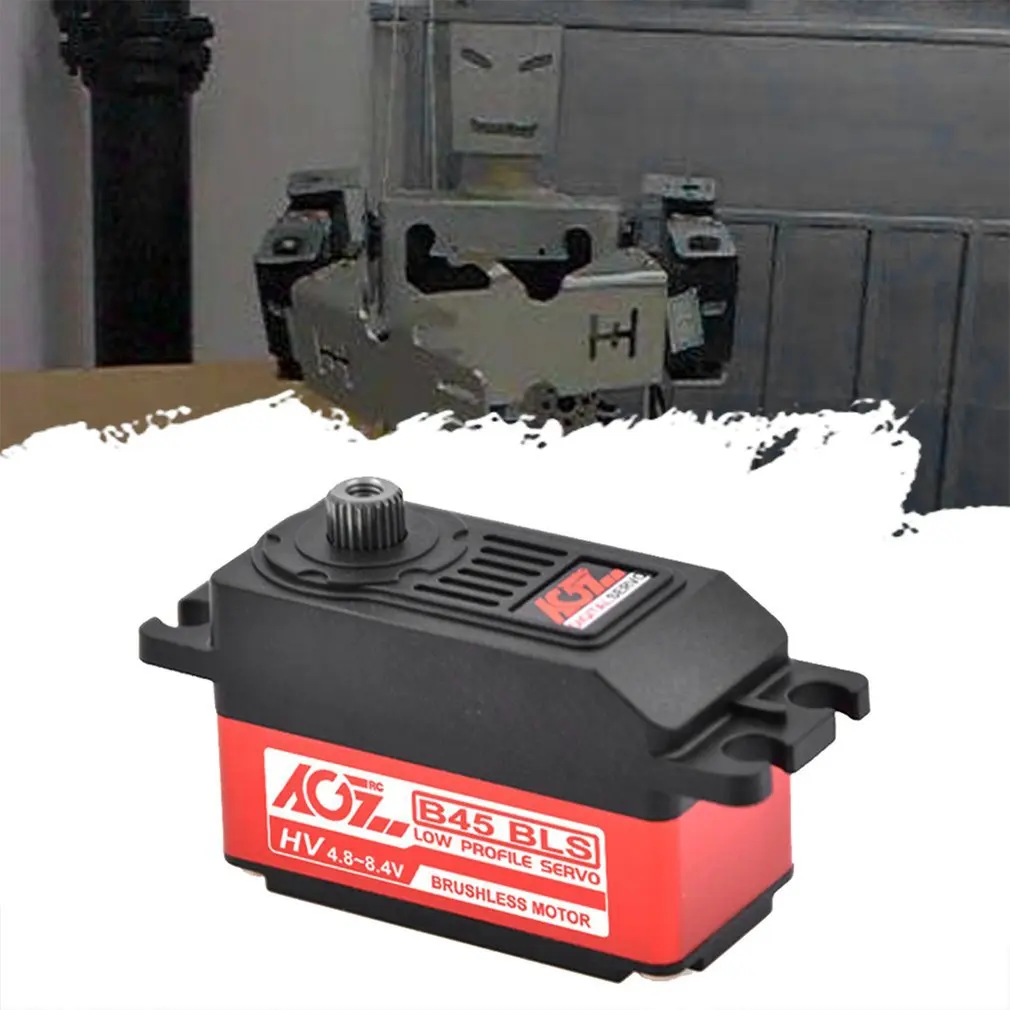 AGF B45BLS Metal Tooth High Speed Brushless Motor Drift Vehicle 10kg Low Body Digital Servo For Rc Car Boat Helicopter -Remote Control Toys Shop H94b022e4842246929520baa3fc2b3f1c9