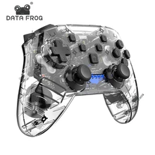 DATA FROG Wireless Switch Pro Controller per Nintendo Switch Console di gioco per Nintendo Switch lite Gamepad a doppia vibrazione per PC