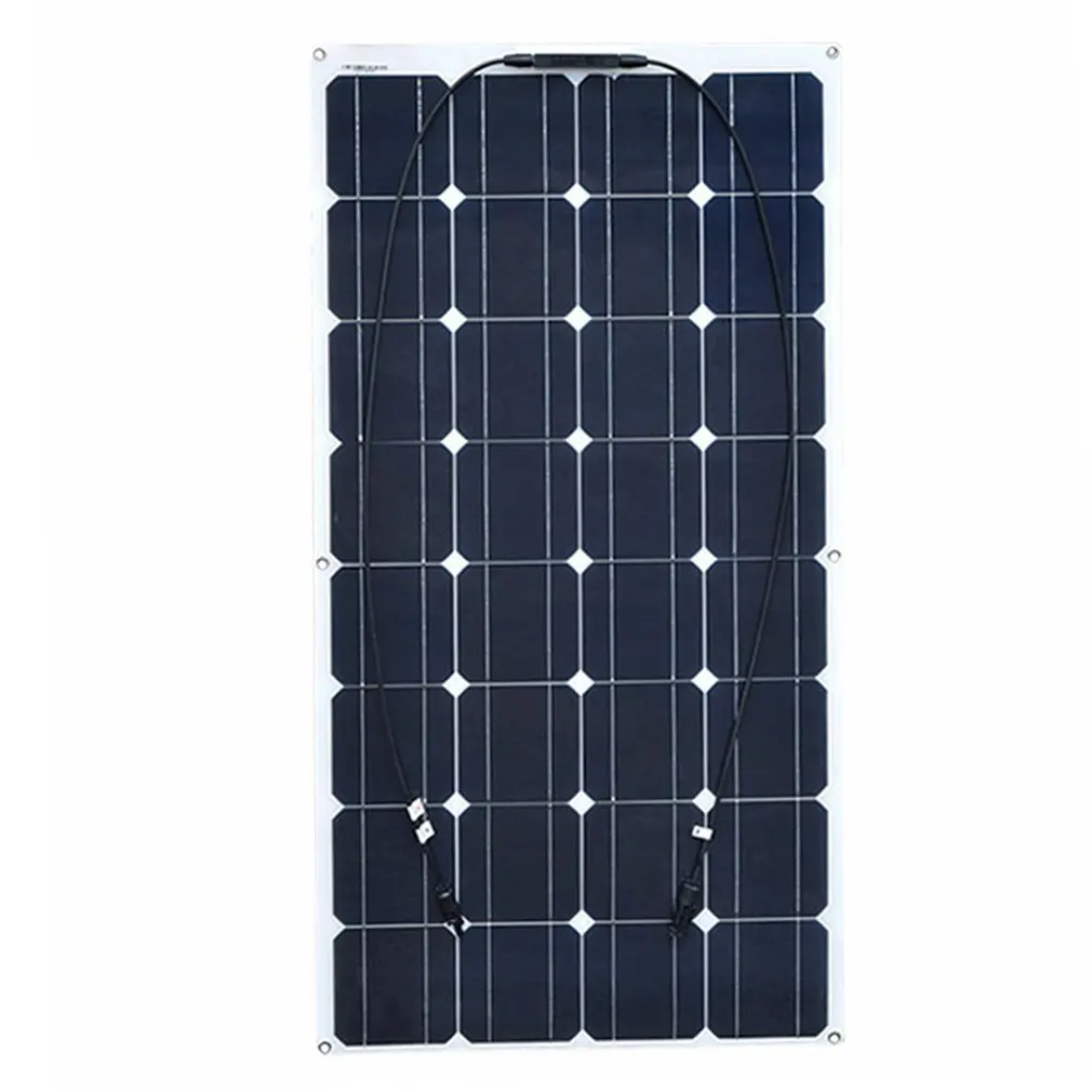 

100W Single Crystal Flexible Solar Power Board High-Efficiency Single Crystal Flexible Solar Power Board