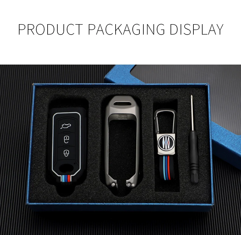 Custodia per chiave auto in lega di zinco Shell Fob per GAC Trumpchi GSG A3 GA3S GA5 GA6 GS4 GS8 portachiavi con protezione chiave accessori per anello - H94b03a2edae94af1a31802c3f93eee8fv