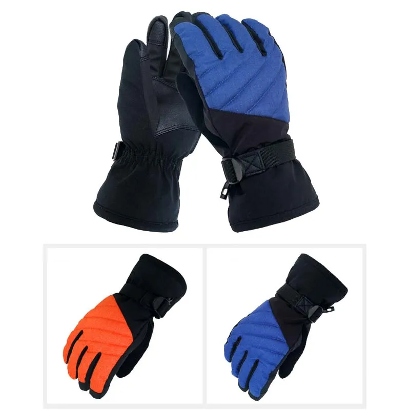 

Hot Sale Adults Winter Windproof Waterproof Thermal Touch Screen Motorcycle Working Safety Glove Ski Gloves guantes mujer