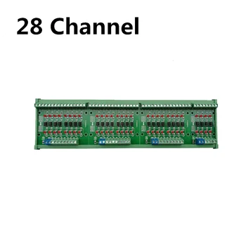 

28 Channel Signal Voltage Level Conversion Board Signal Optocoupler Isolation Module 12v to 5v NPN Output PNP Output