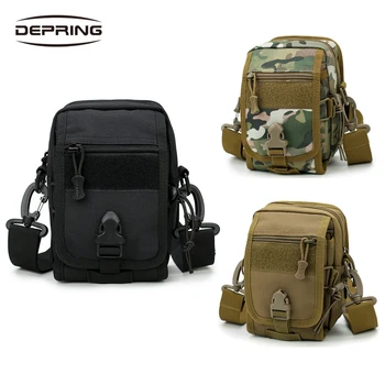 

Outdoor Tactical Molle Pouch Compact Combat Waist Bags EDC Utility Vest Pouch Nylon Magazine Storage Bag Hiking Camping Bag