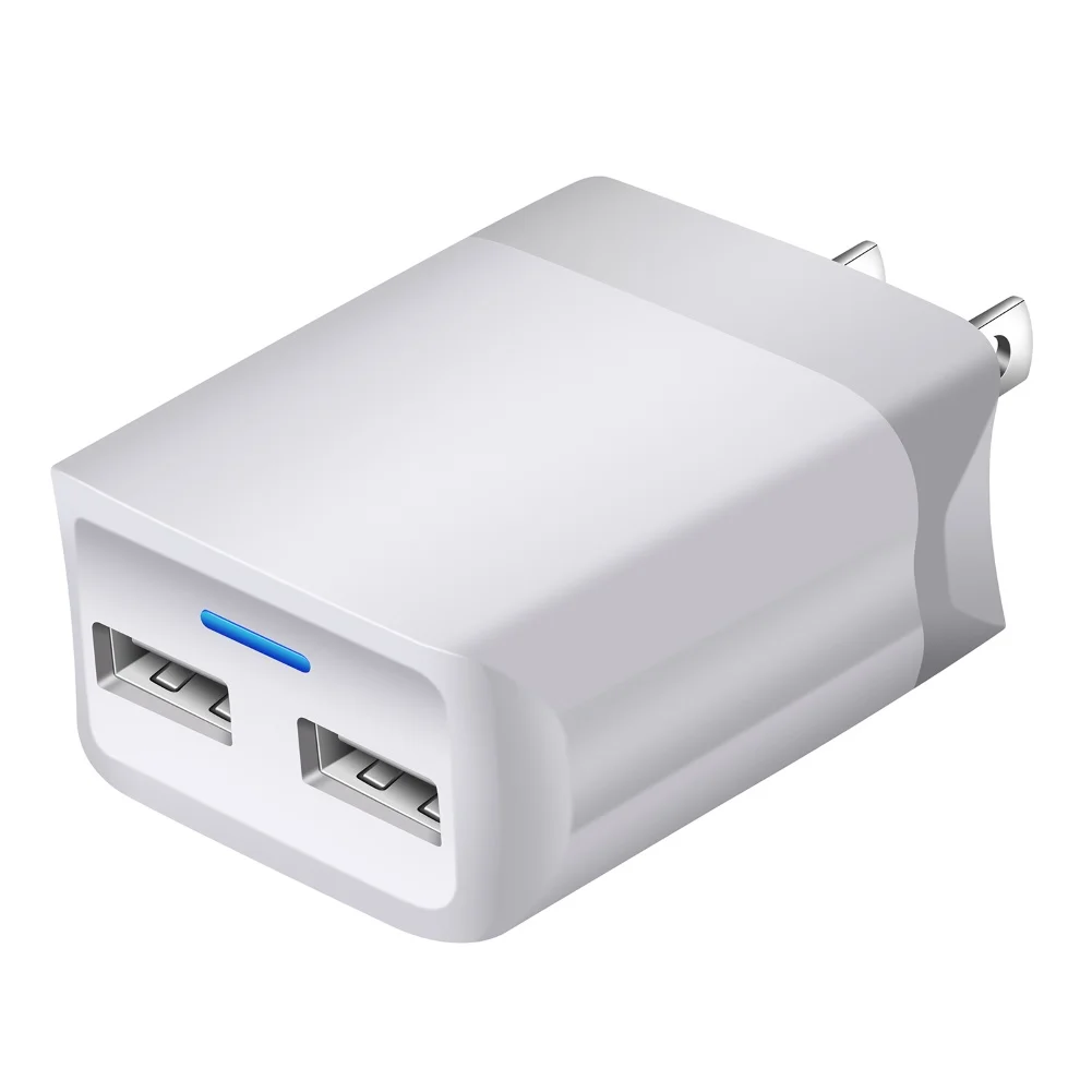 USB зарядка 5 В/2.1A двойной usb порт адаптер для быстрой зарядки для samsung Xiao mi huawei мобильный телефон США/ЕС/Великобритания штекер быстрое настенное зарядное устройство