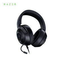 Razer Kraken эфирные X Игровые наушники 7,1 объемный звук ультра-легкий гибкий кардиоидный микрофон