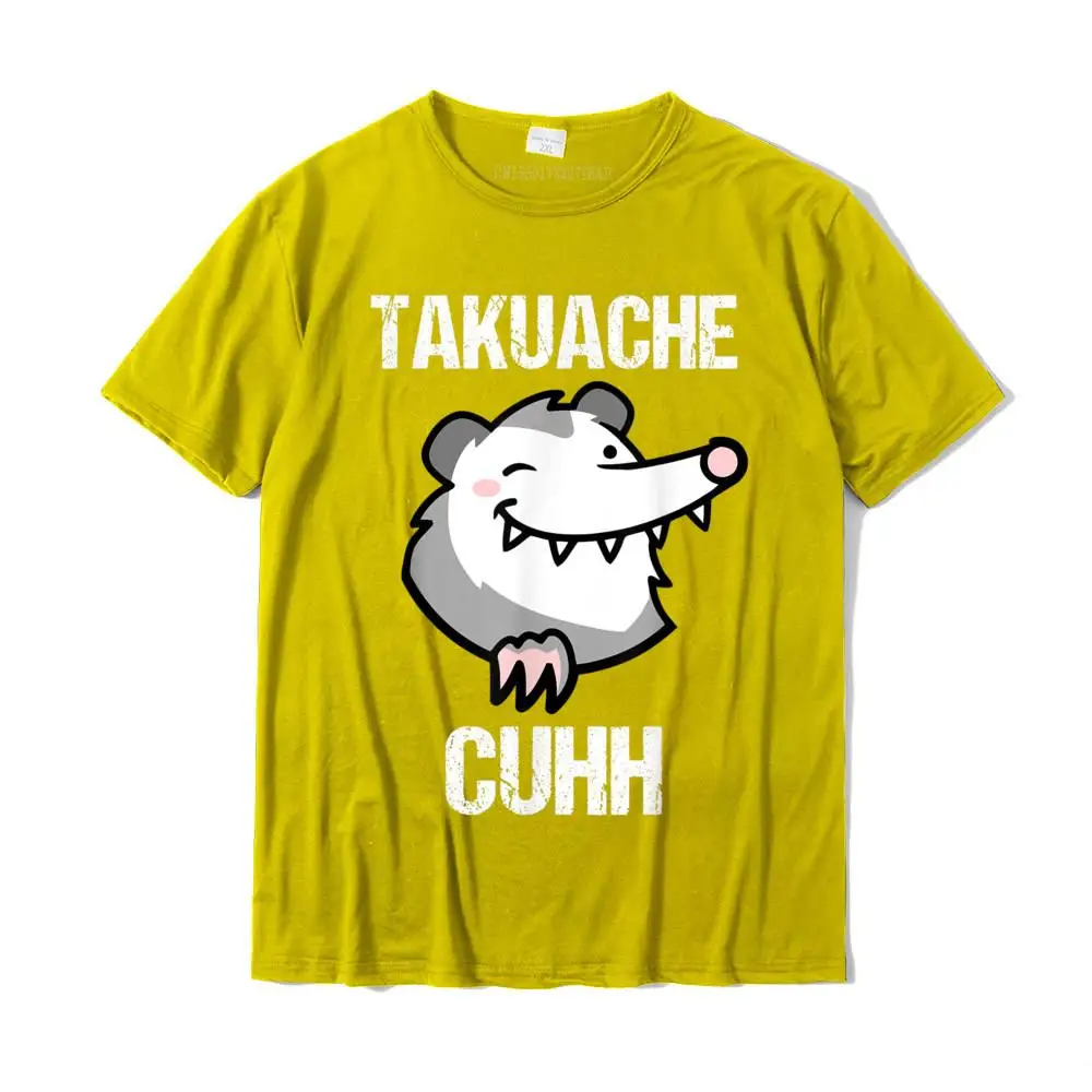 Special Men's Tshirts Party Street Tops T Shirt Cotton Fabric Short Sleeve Casual Tops T Shirt O-Neck Drop Shipping Takuache Cuhh Funny Mexican Meme T-Shirt__36209 yellow