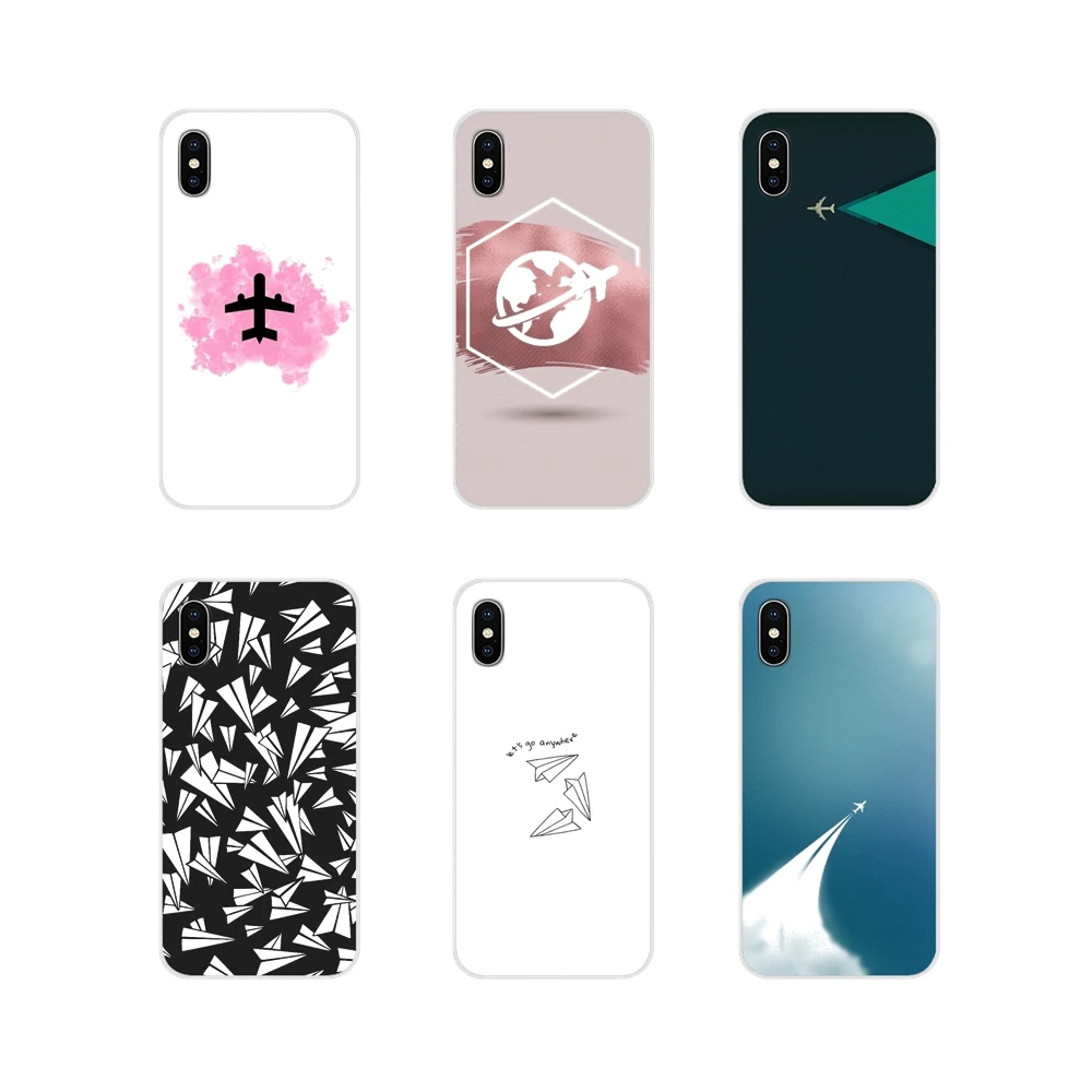 Accessories Phone Shell Covers Cartoon Air Plane Custom For Samsung Galaxy A3 A5 A7 A9 A8 Star A6 Plus 2018 2015 2016 2017 | Мобильные