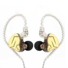 KZ ZSN PRO X Dual Fahrer 1BA + 1DD Hybrid Metall Kopfhörer HiFi in-Ear-Monitor mit Abnehmbare 2Pin kabel