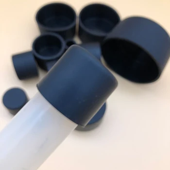 

Silicona Rubber Round Caps Screw Thread Protection Cover Sleeve PVC Tube End Cover Pipe Sleeve 12mm 13mm 14mm plastic End Cap