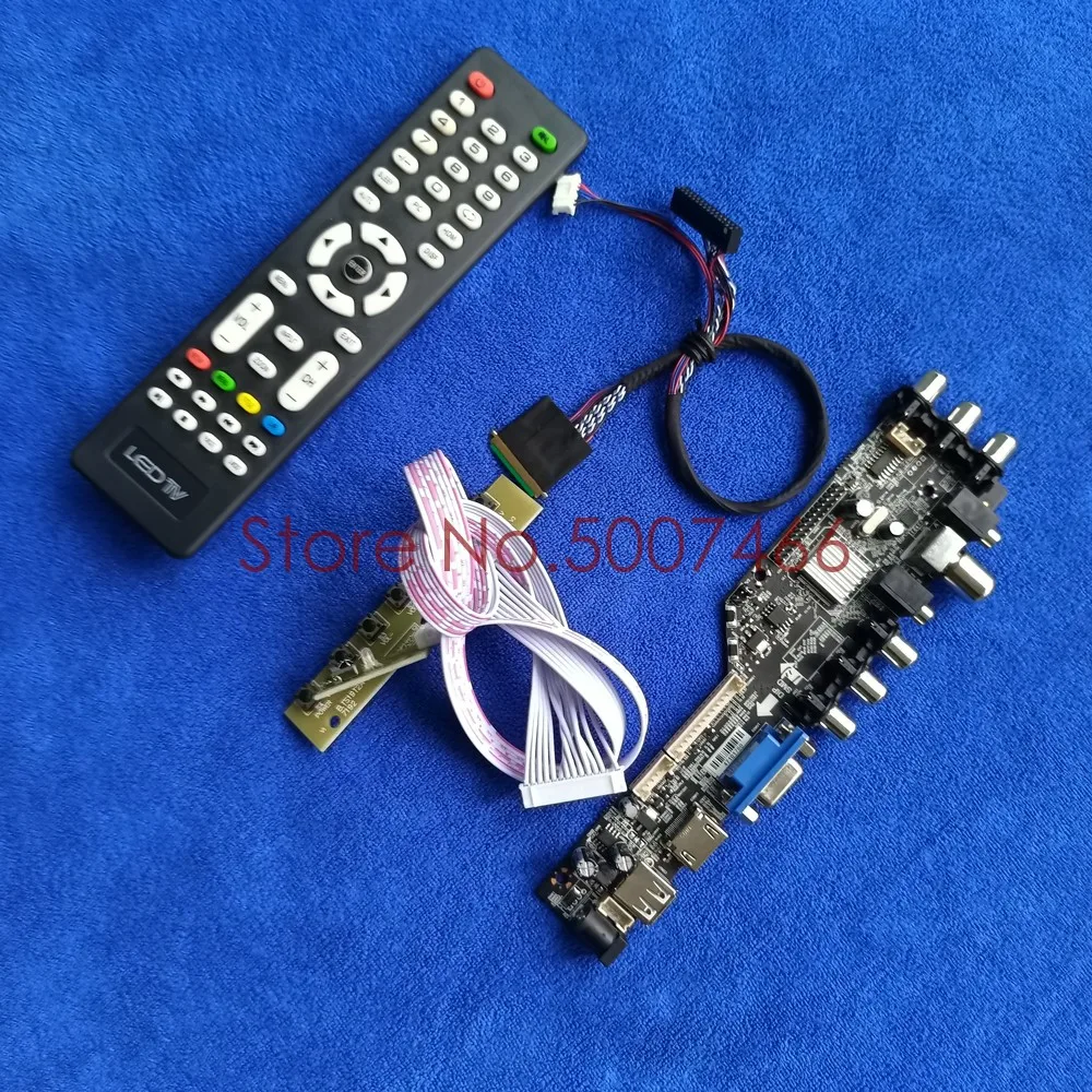 Для N101L6-L0A/L0B/L0C/L0D 1024*600 VGA USB AV ТВ 3663 Универсальный LVDS 40-панели при помощи поршневого